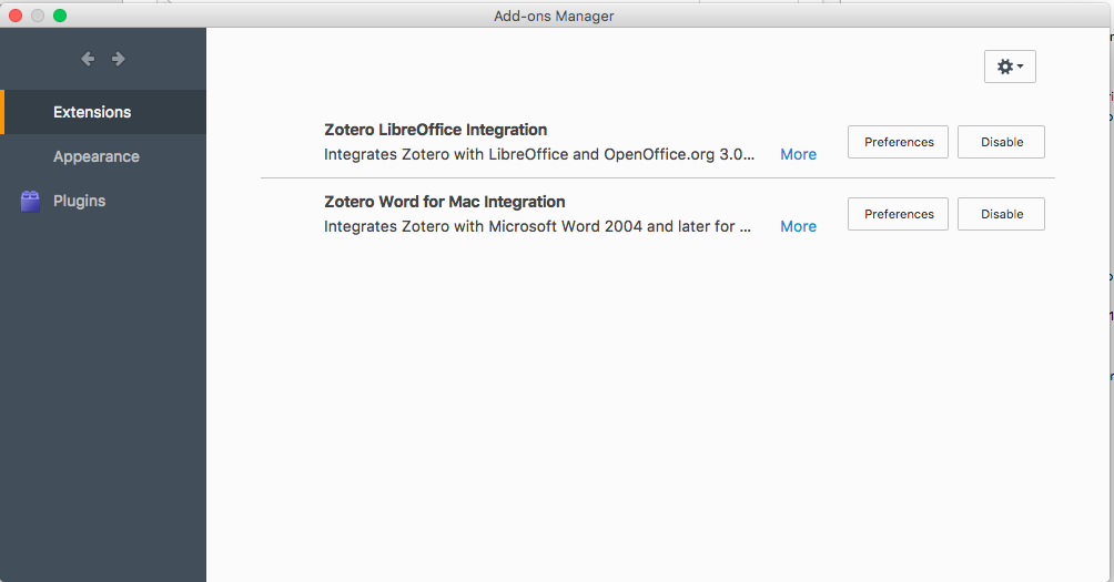 zotero for word in mac